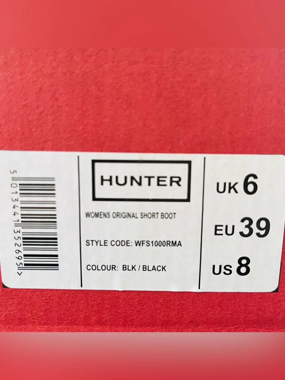 Hunter Original Short Boots Adjustable Women’s Waterproof Matte Black WFS1000RMA